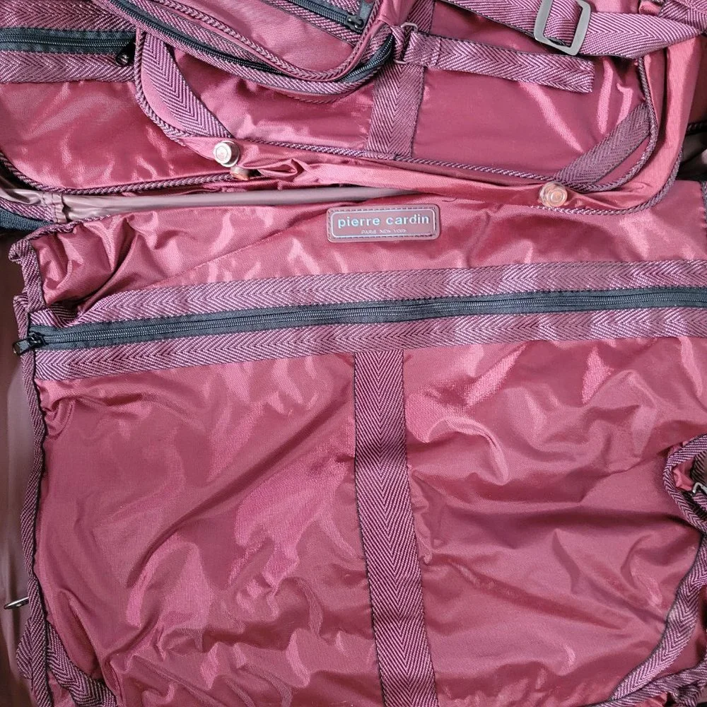Vintage Pierre Cardin 5 piece luggage set - NEW